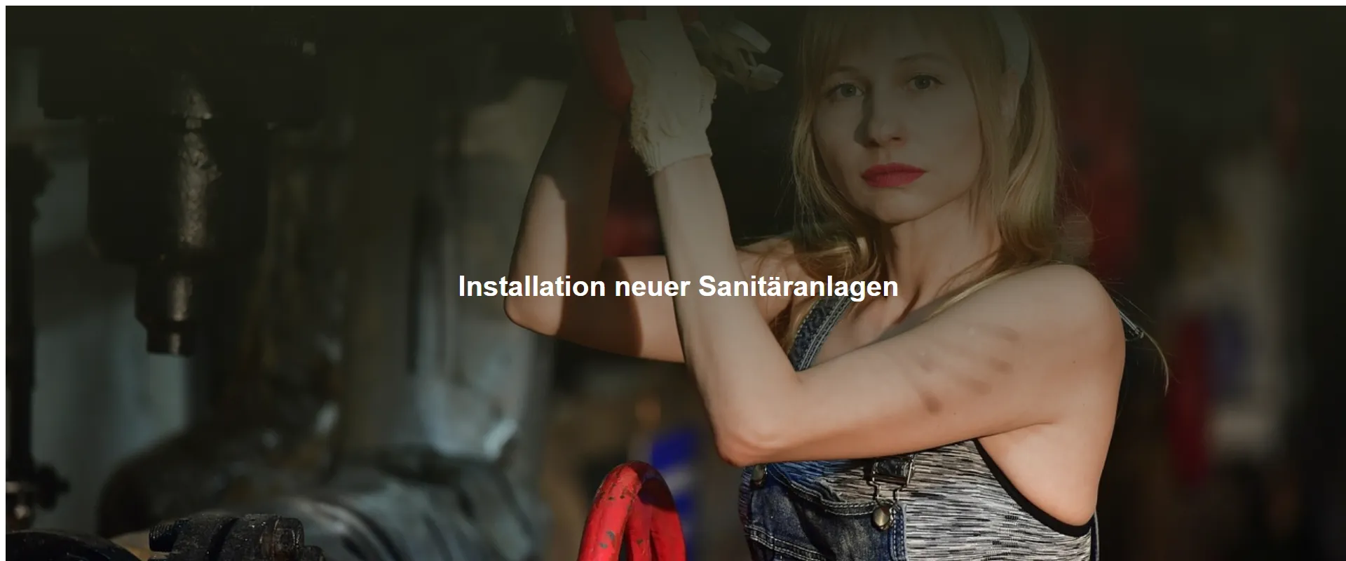 Installation neuer Sanitäranlagen